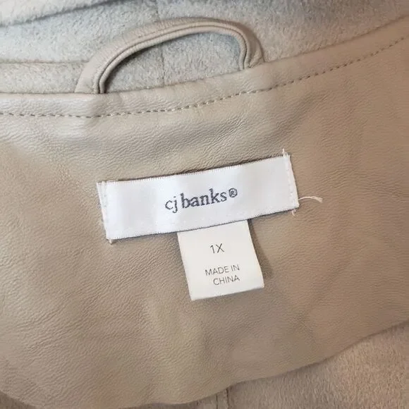 Faux leather jacket - Picture 3 of 7